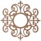 Ekena Millwork Dijon Wood Fretwork Pierced Ceiling Medallion, Wood (Paint Grade), 28"OD x 9 1/8"ID x 3/8"T CMWP28X28X0375DIMF - alternate 4